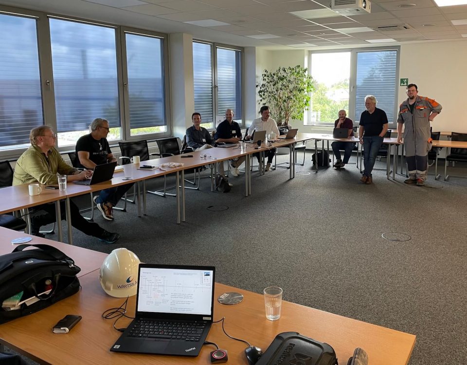 Das erste Treffen der Partner